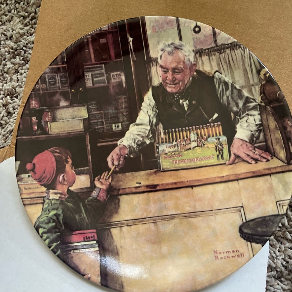 Norman Rockwell Collector's Plate